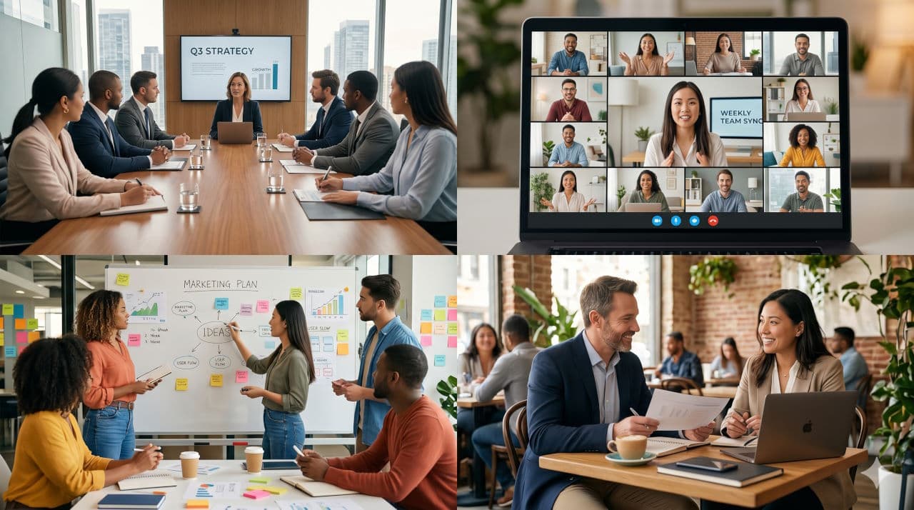 Types of Meetings and When to Use Each